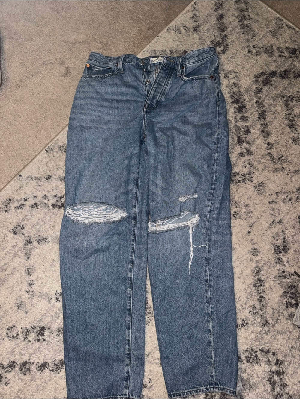Madewell Light Blue Denim Jeans with Fair Trade Tag